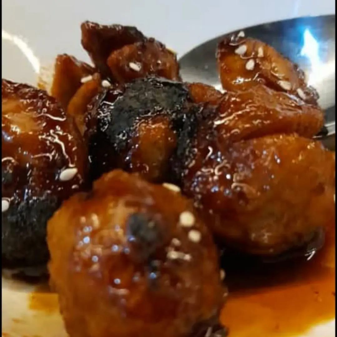 Bakso Bakar Saos Teriyaki